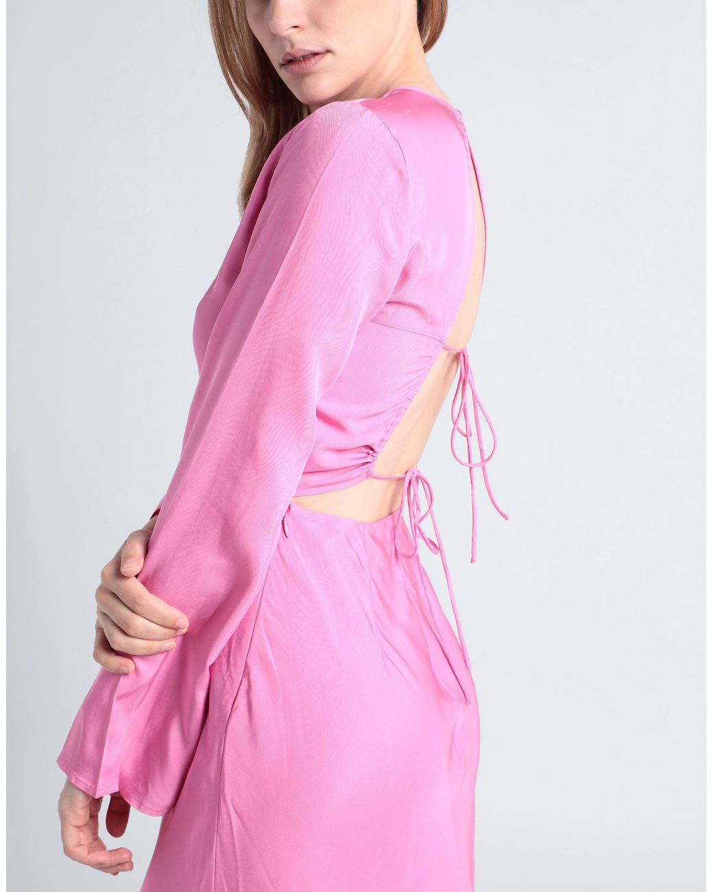 ARKET Long Dress in Pink | Lyst UK