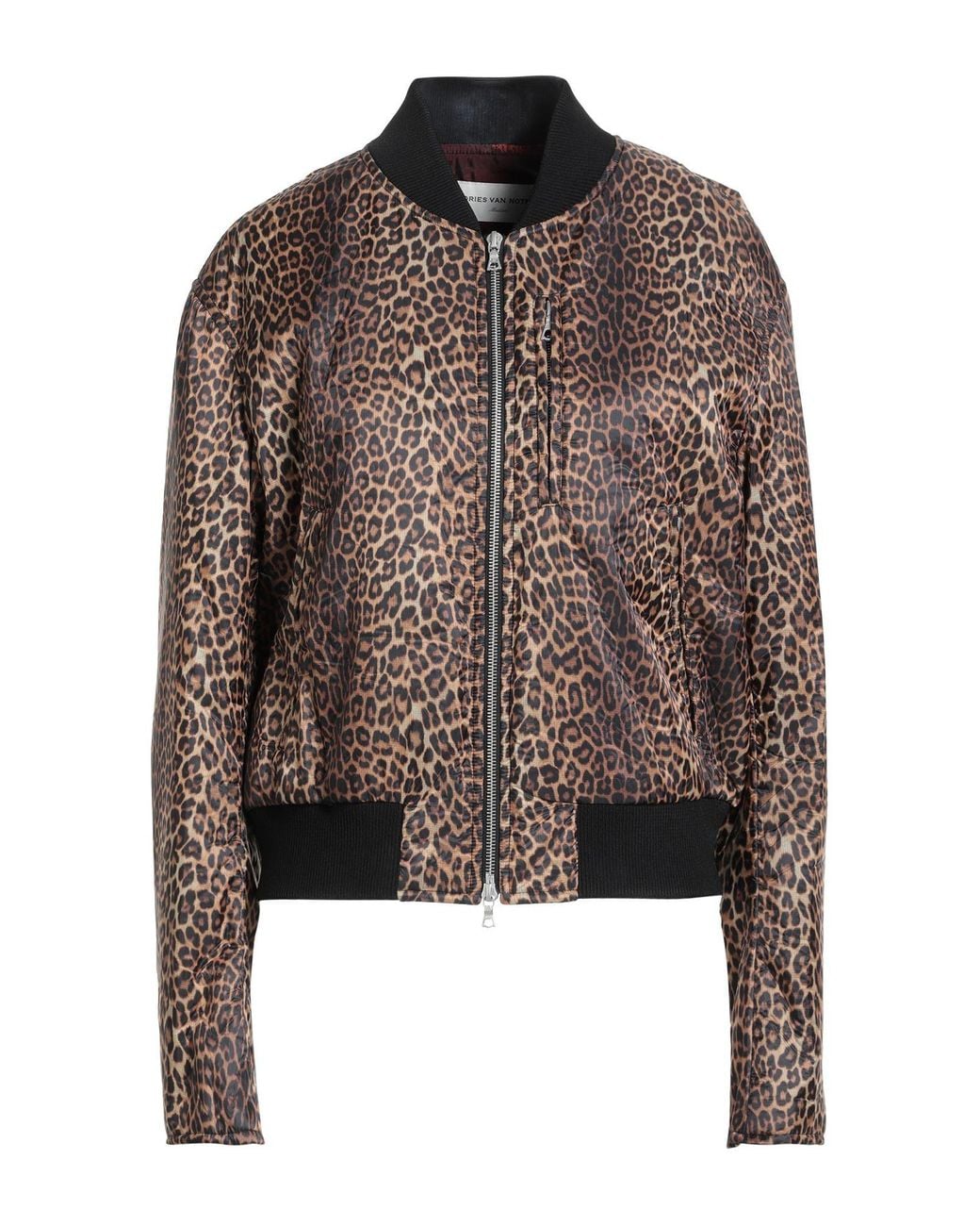 Dries Van Noten Brown Jacket Polyester