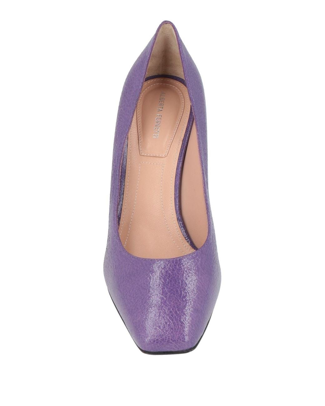Alberta Ferretti Purple Pumps Leather