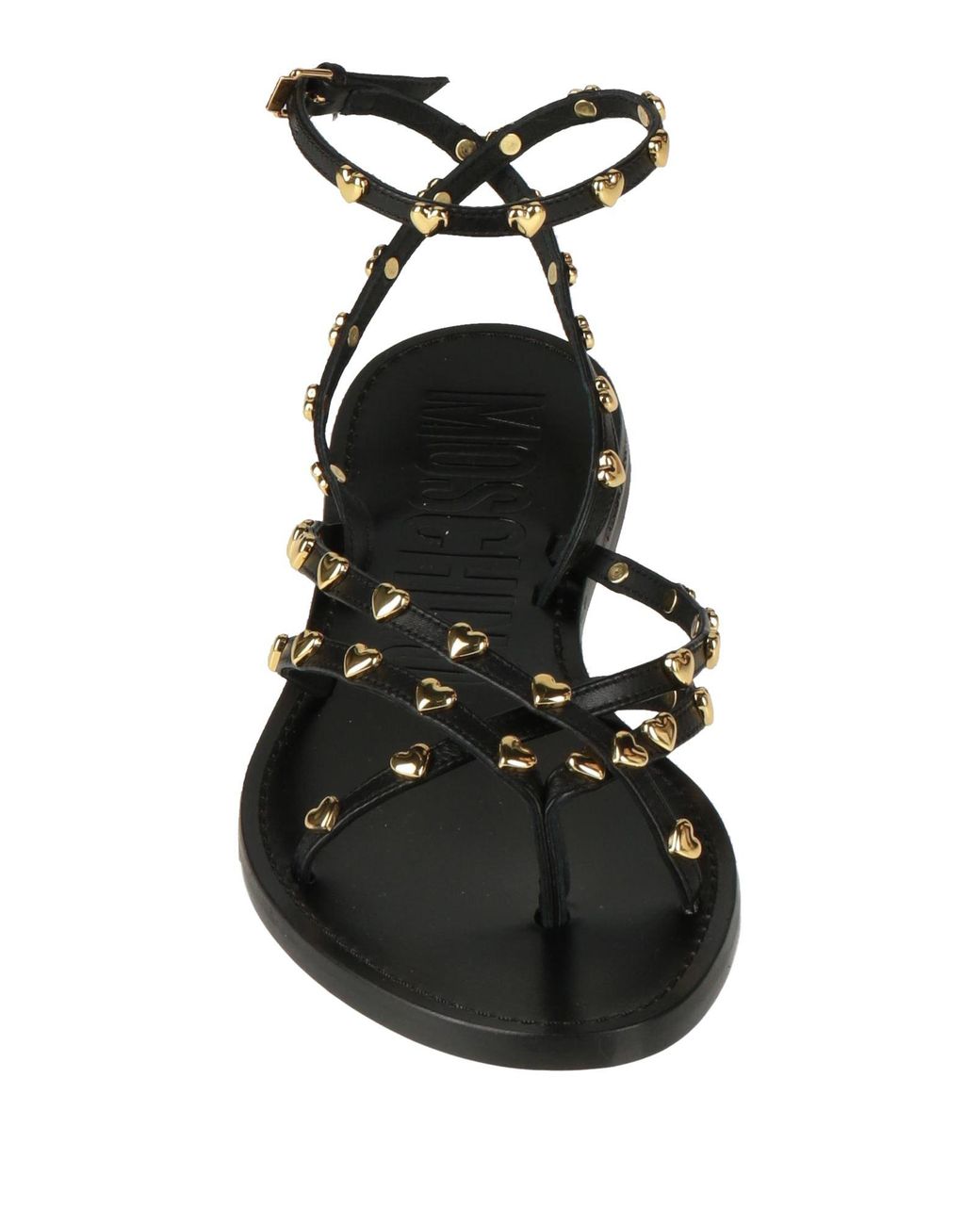 Moschino White Thong Sandal