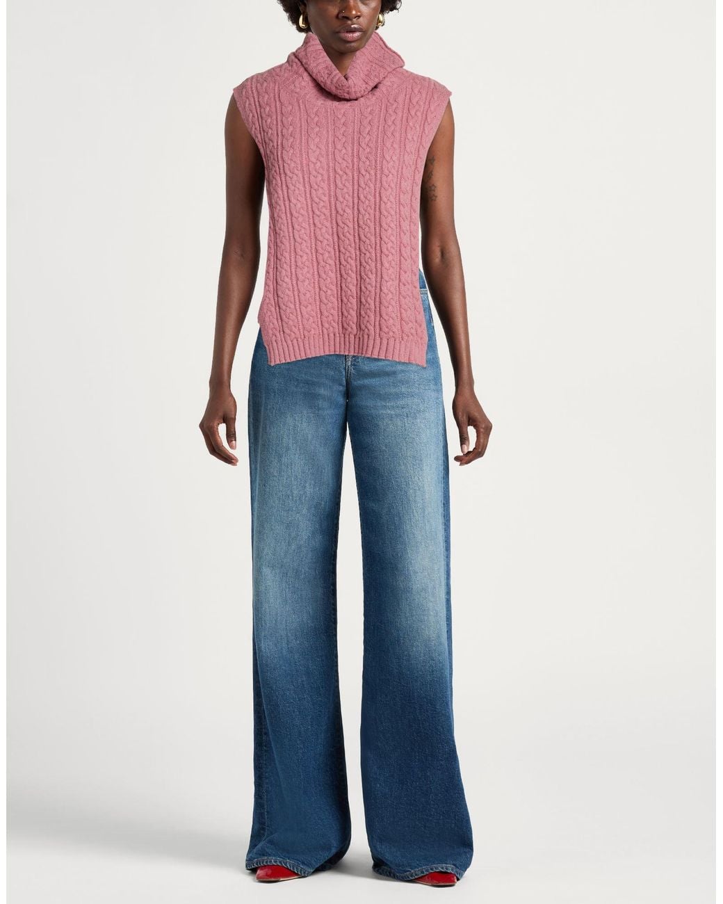 Rrd Pink Turtlenecks