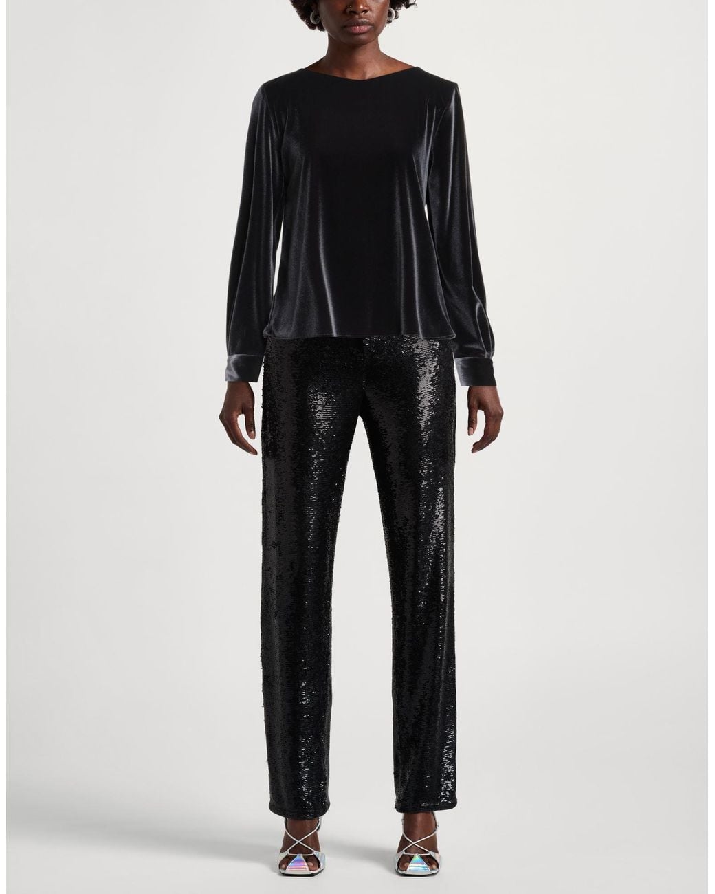 Caliban Black Top Polyester, Elastane