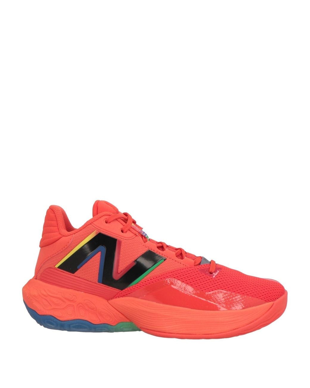 New Balance Red Sneakers Textile Fibers for men