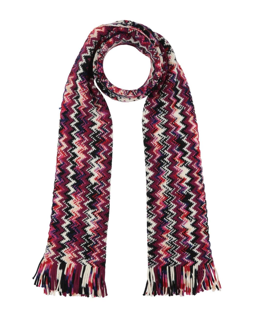 Missoni Red Scarf Wool