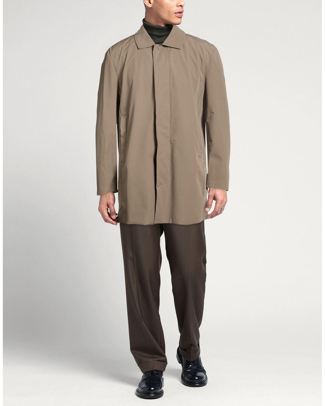Diktat Brown Overcoats & Trench Coats for men
