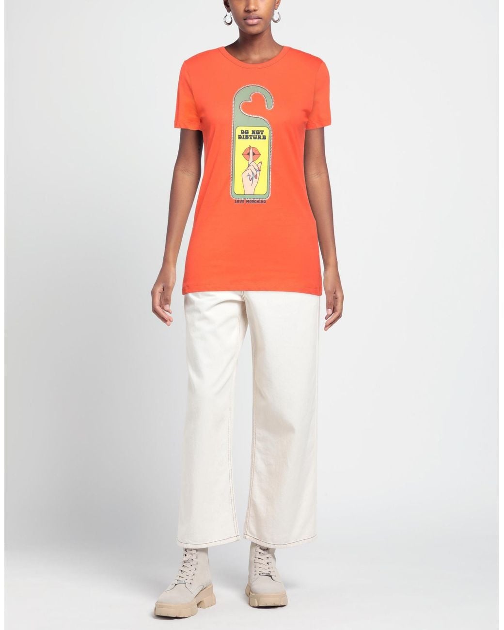 Love Moschino Orange T-shirt