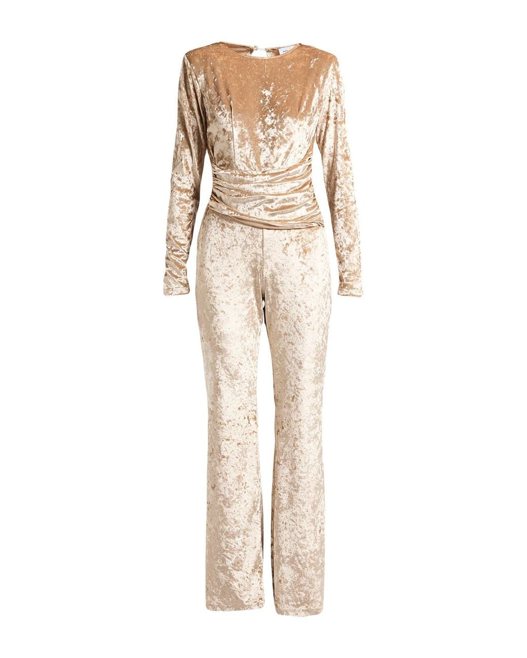 WEILI ZHENG Natural Jumpsuit