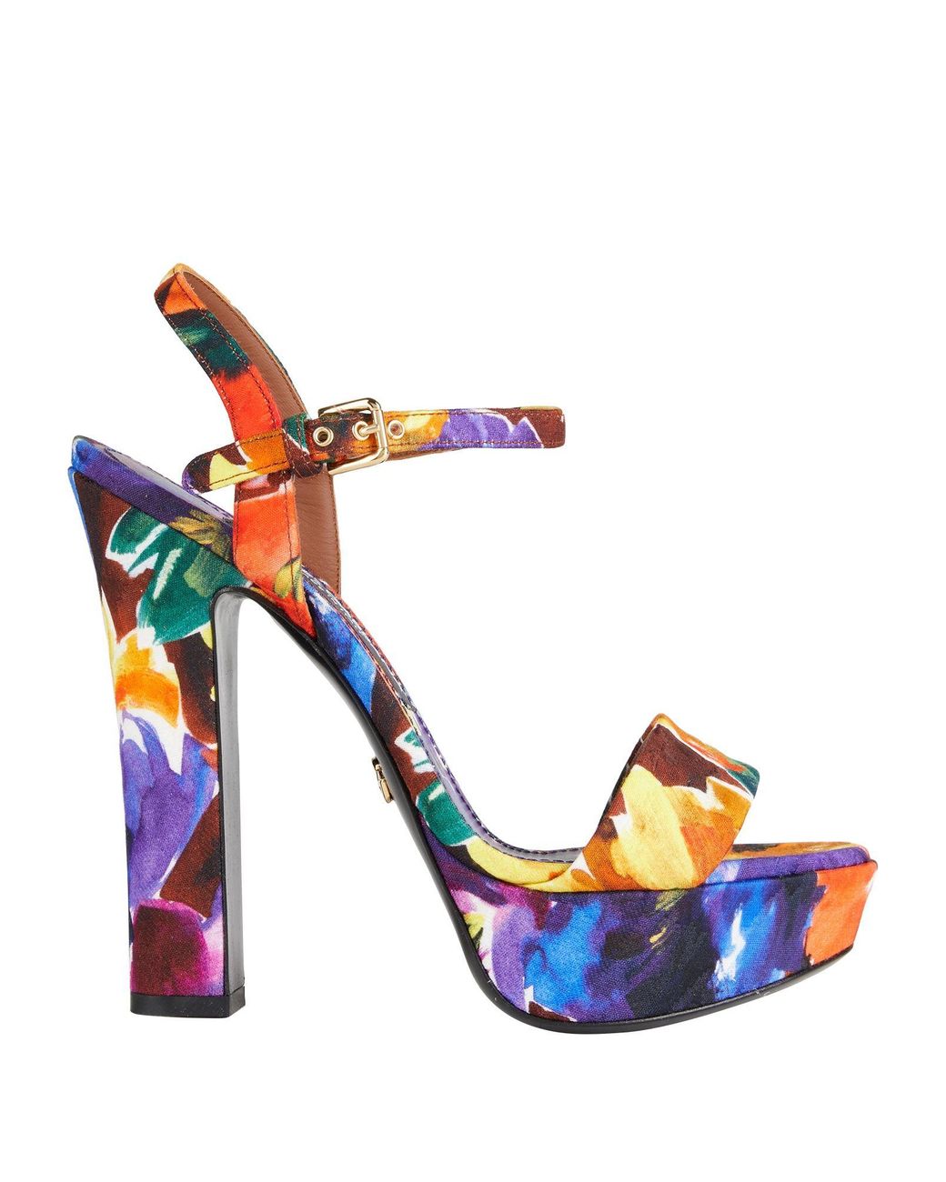 Dolce & Gabbana Blue Sandals Textile Fibers
