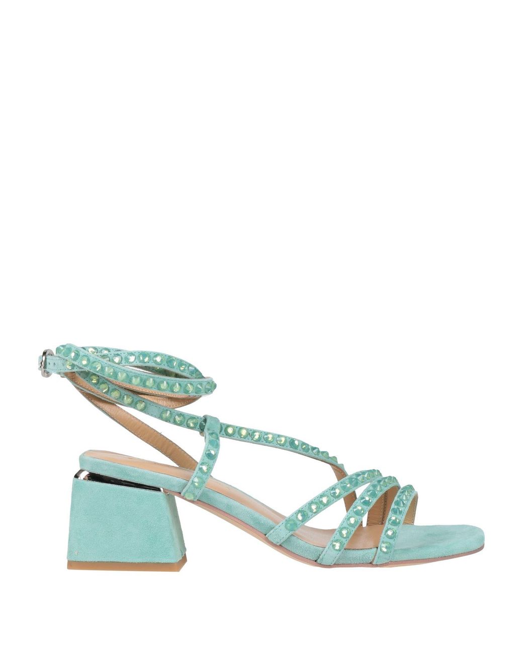 Alma En Pena. Green Sandals