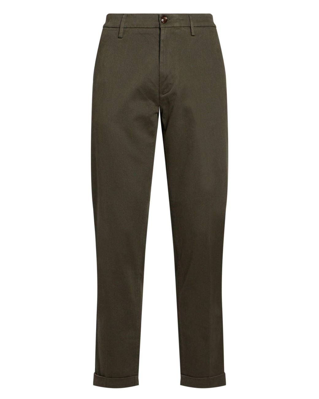 RE_HASH Gray Military Pants Cotton, Lyocell, Elastane for men