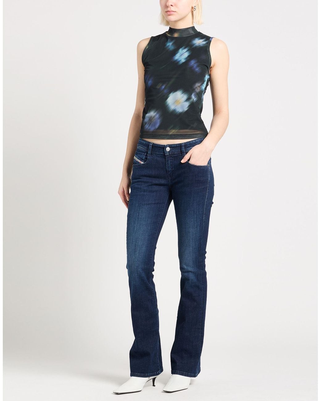 Rag & Bone Green T-Shirt Polyester, Elastane