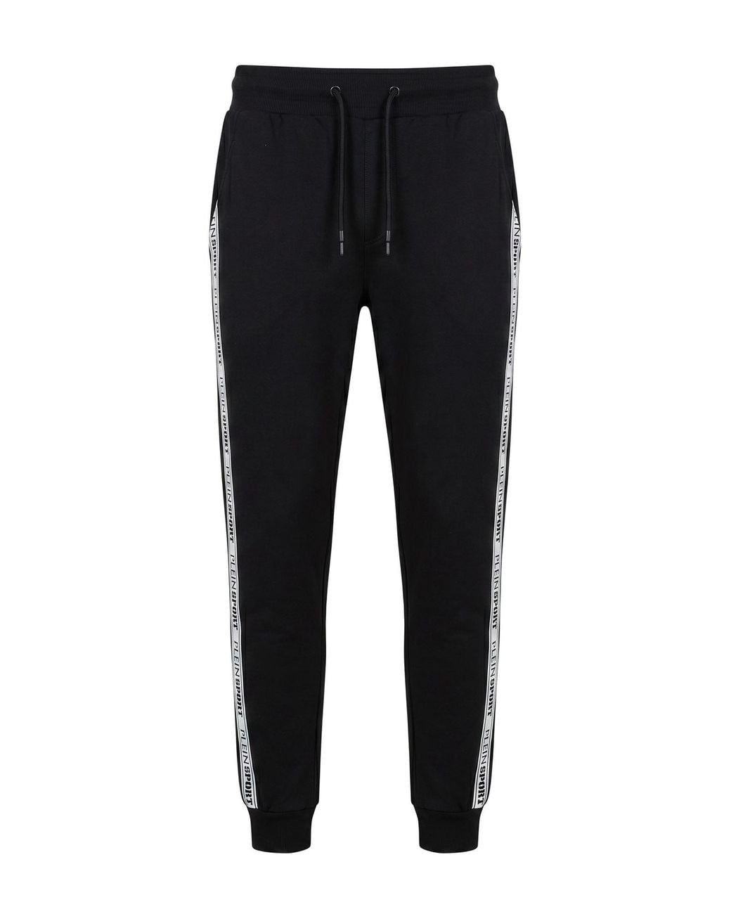 Philipp Plein Black Pants Cotton for men