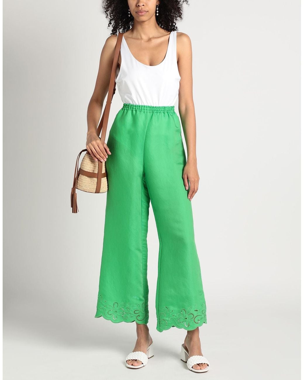 Boutique Moschino Green Trouser