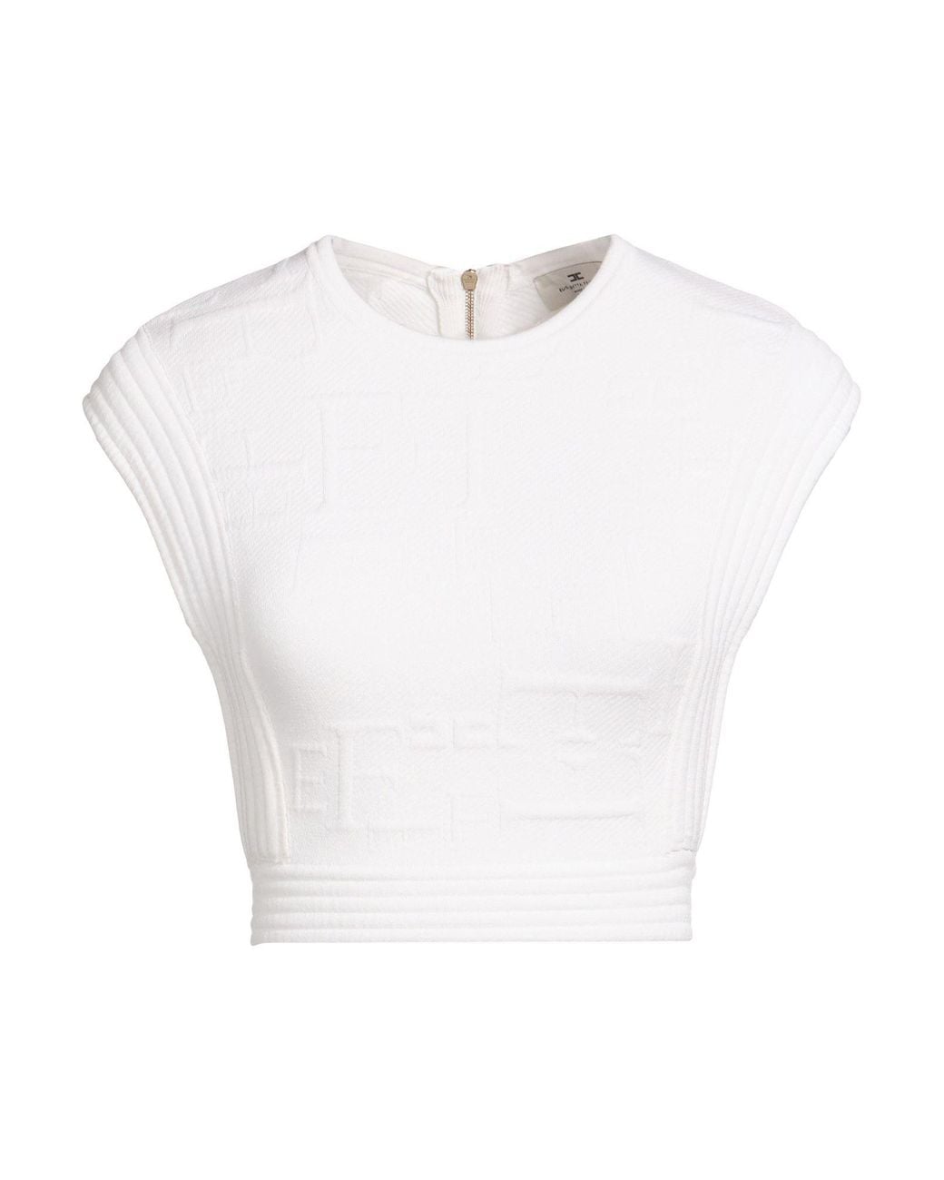 Elisabetta Franchi White Tops