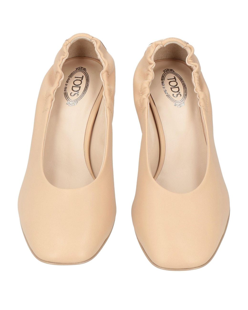 Tod's Natural Pumps Leather