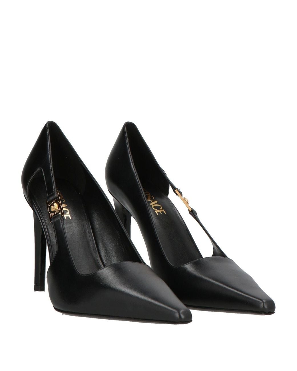 Versace Black Pumps Calfskin