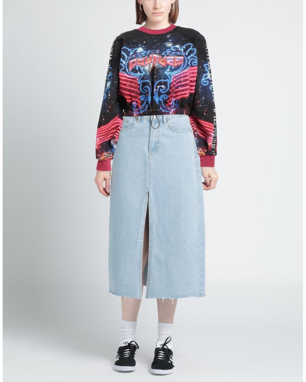 Versace Jeans Couture Blue Sweatshirt