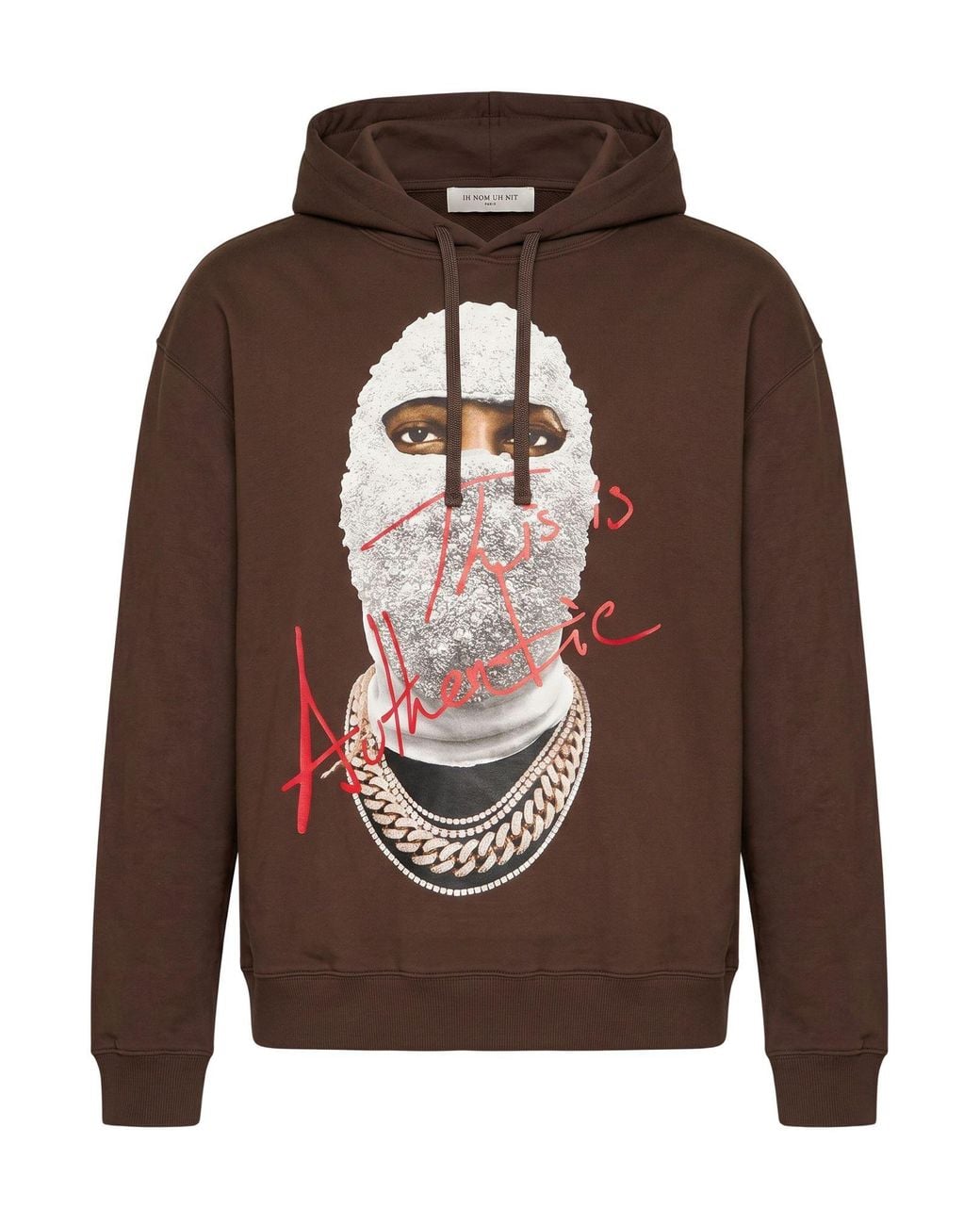 Ih Nom Uh Nit Blue Sweatshirt Cotton, Elastane for men