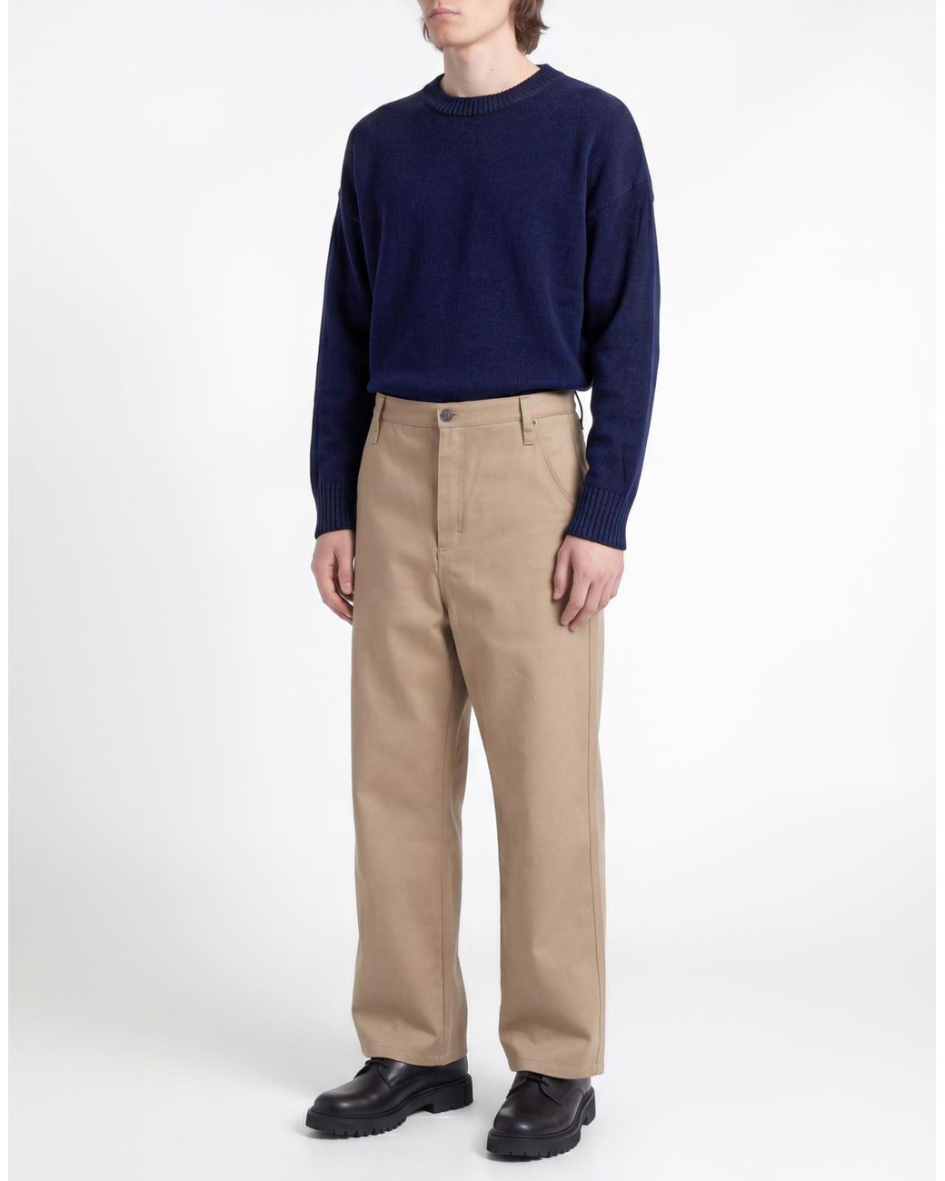 AMI Natural Trouser for men