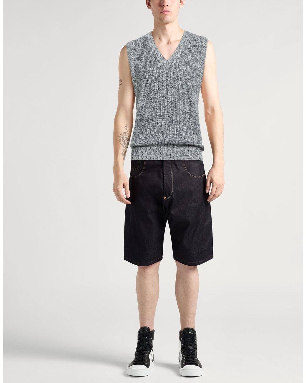 Pullover Agnona de hombre de color Gray