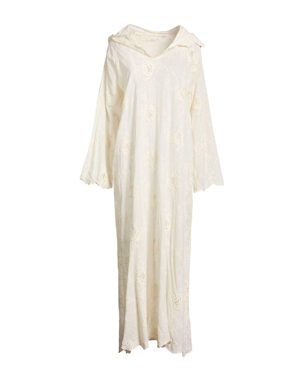 Skall Studio White Ivory Maxi Dress Organic Cotton