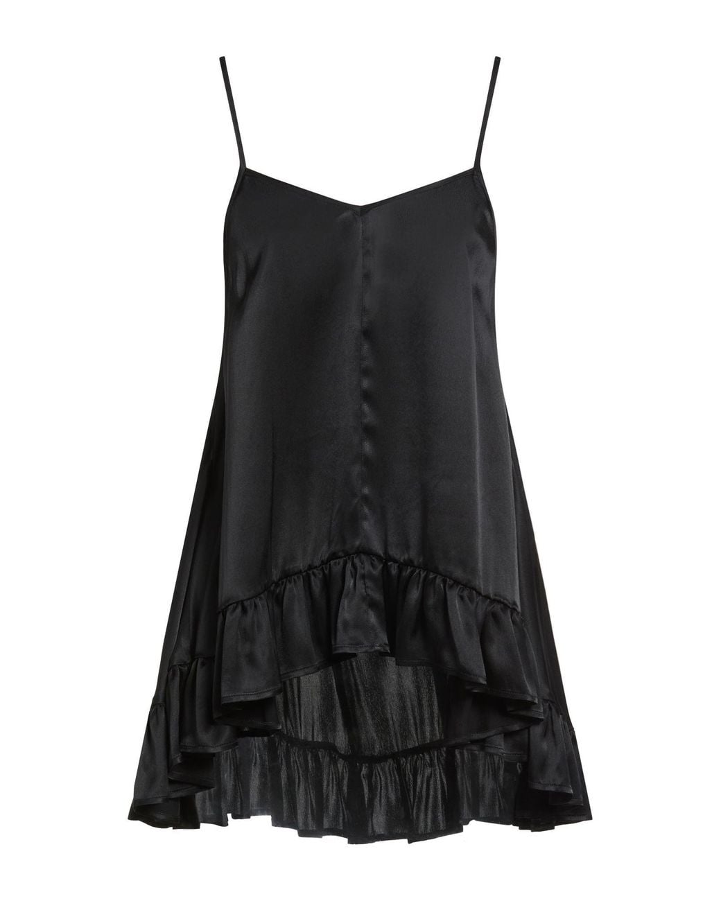 Semicouture Black Top Acetate, Silk