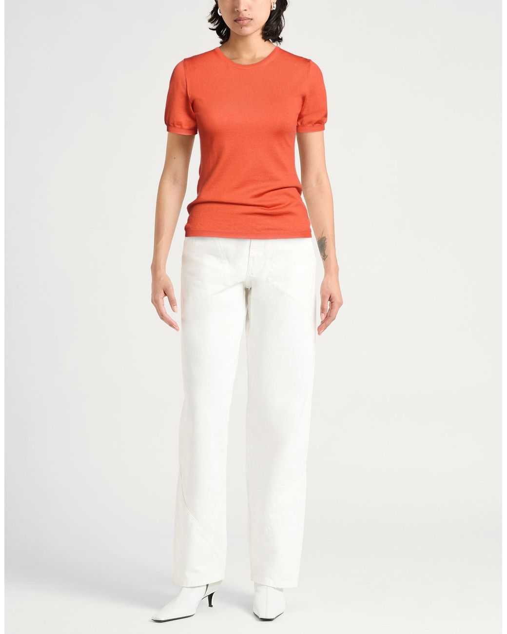 Malo Orange Pullover