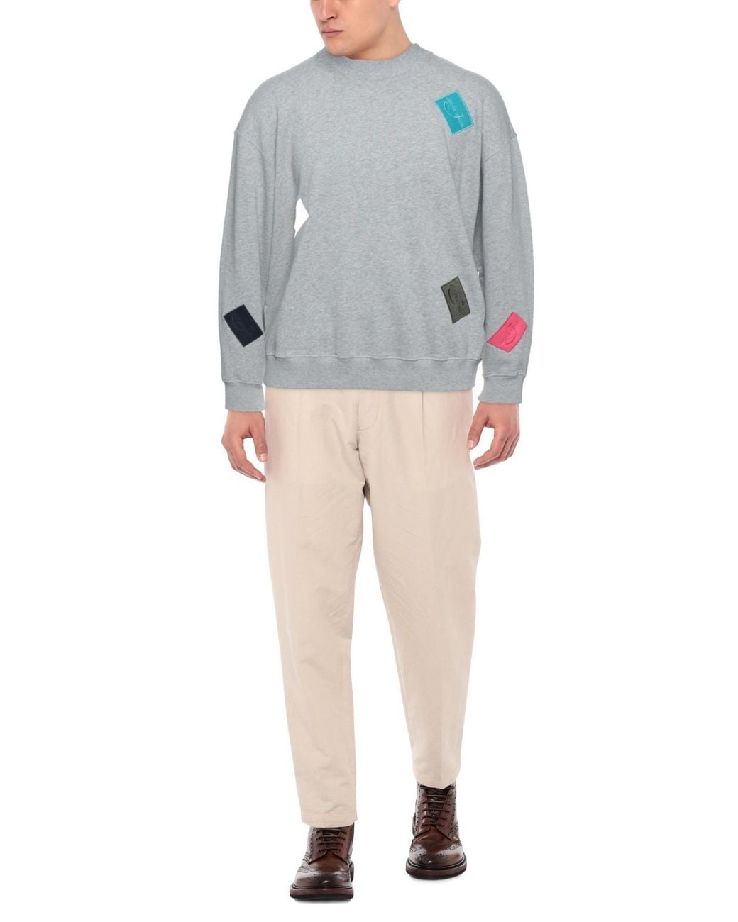 Jacob Cohen Gray Sweatshirt for men