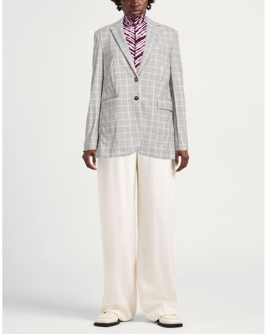 Circolo 1901 Gray Blazer