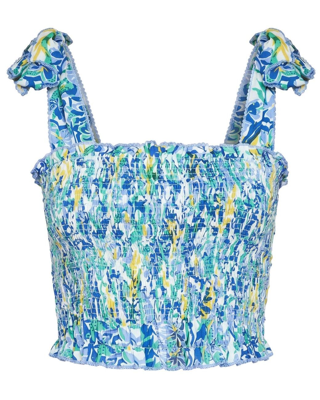 Poupette Blue Top Ecovero Viscose