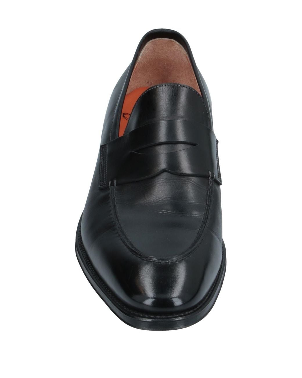 Santoni Black Loafer for men