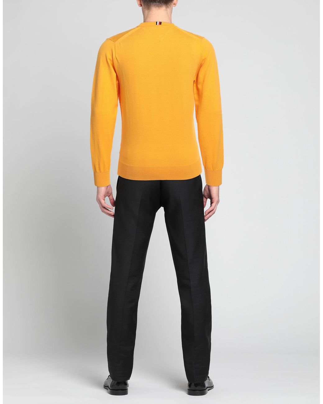 Tommy hilfiger cheap yellow jumper