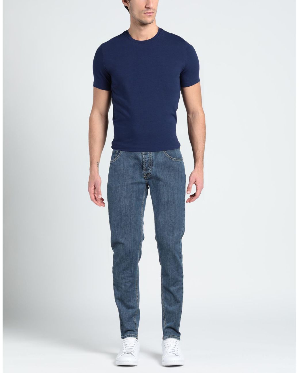 PMDS PREMIUM MOOD DENIM SUPERIOR Blue Jeans Cotton, Elastane for men