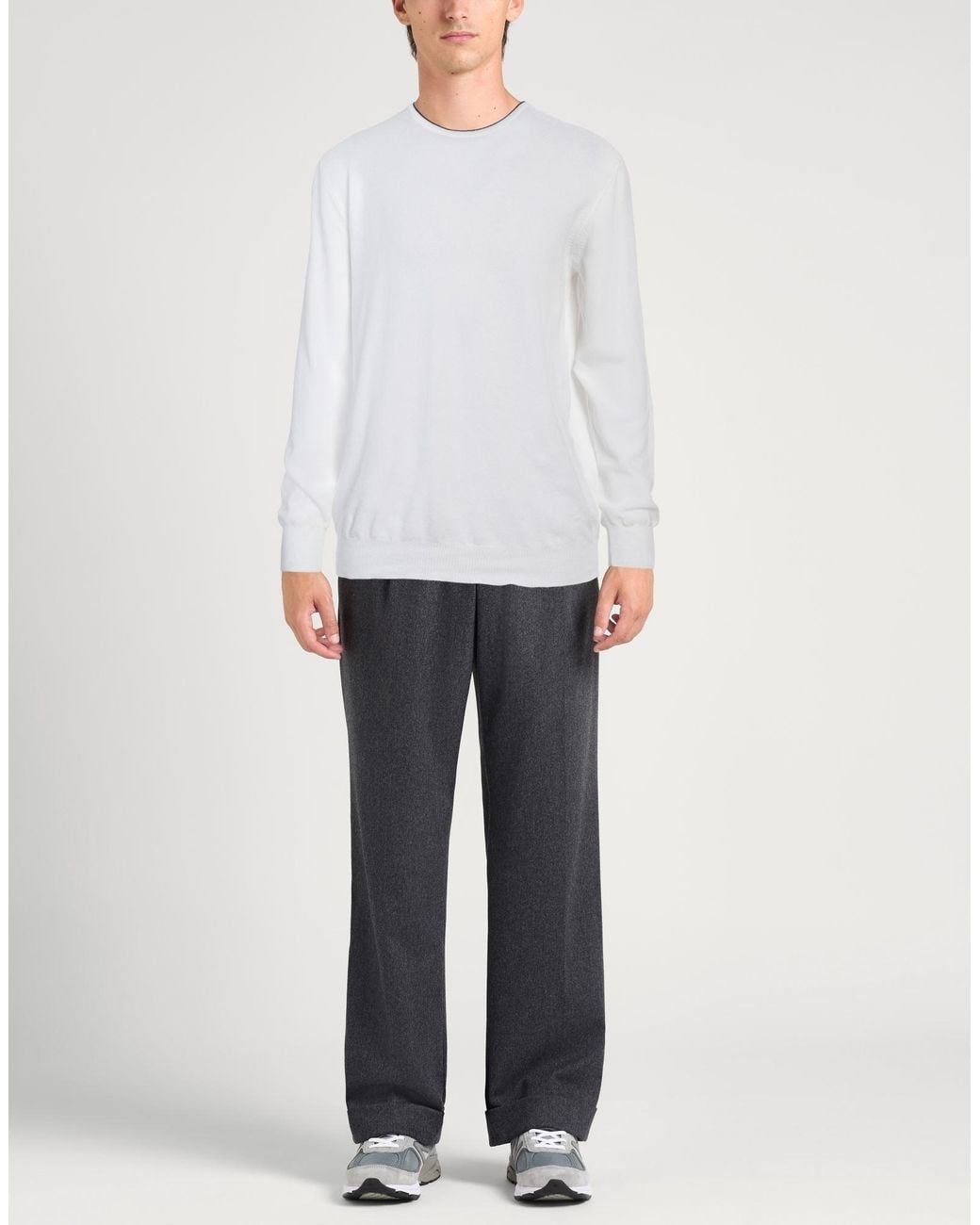 Rossopuro Pullover in White für Herren