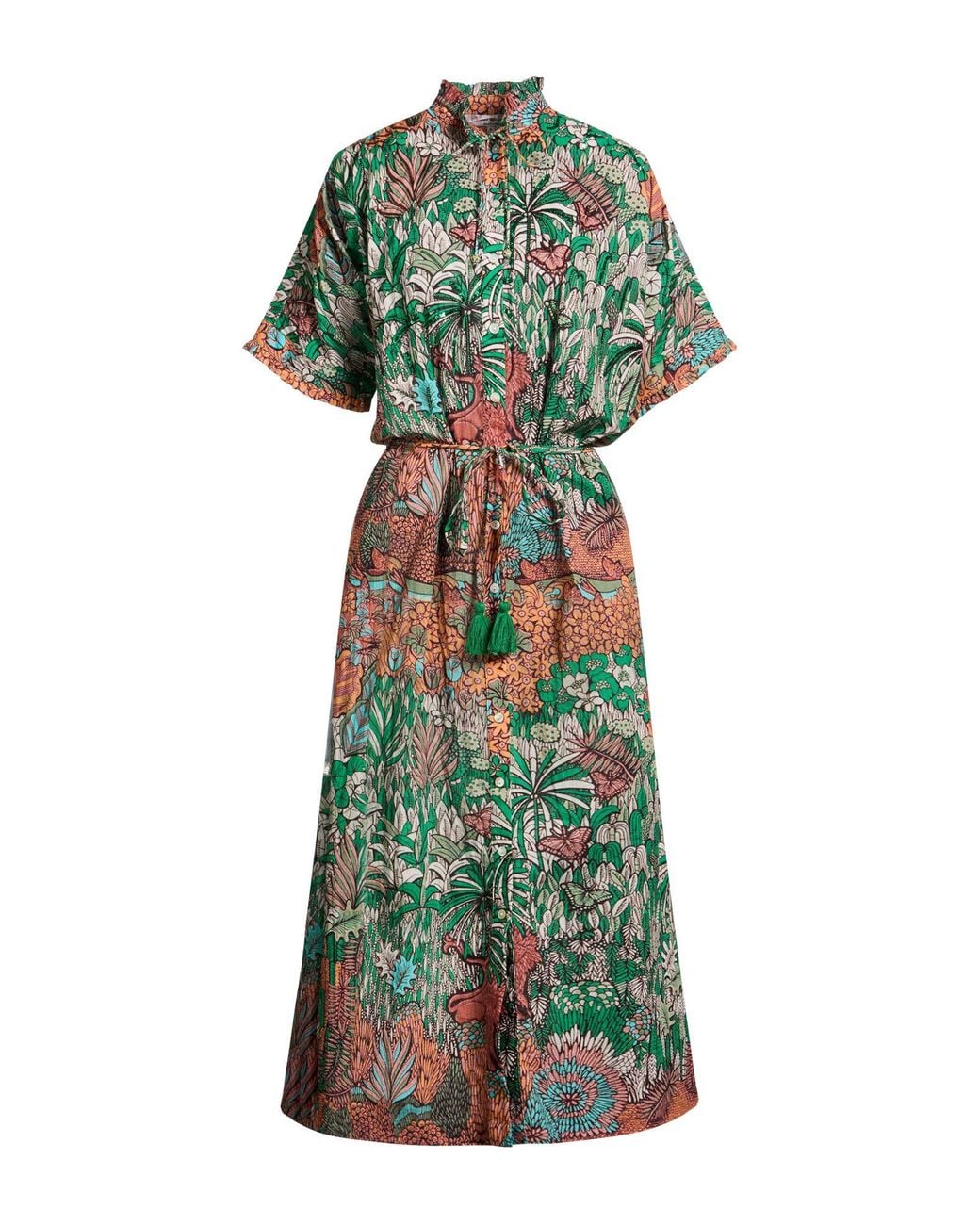 CONNOR & BLAKE Green Maxi Dress