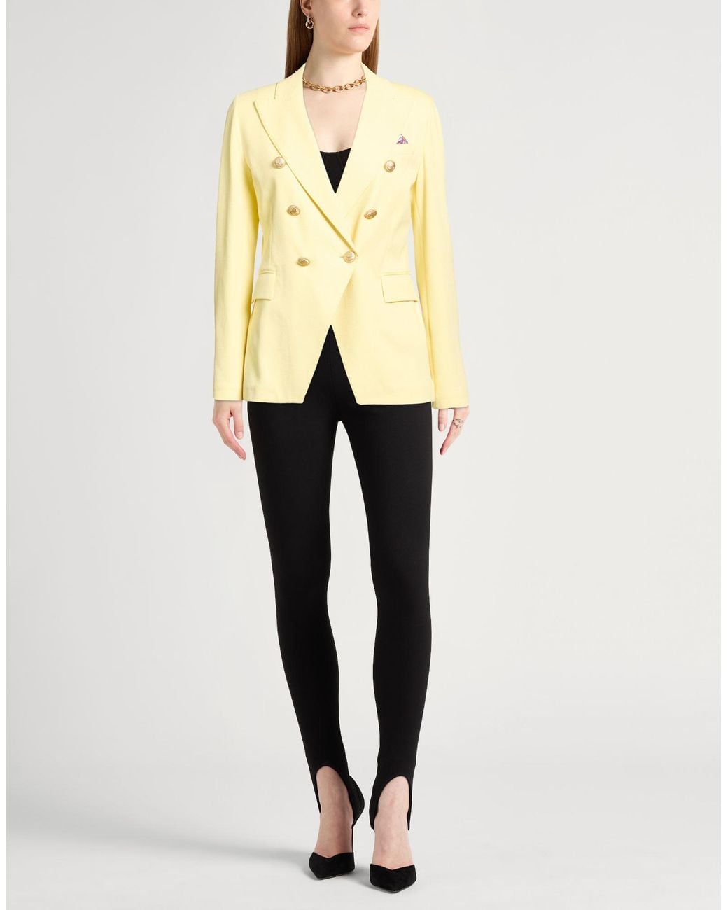 Circolo 1901 Yellow Blazer