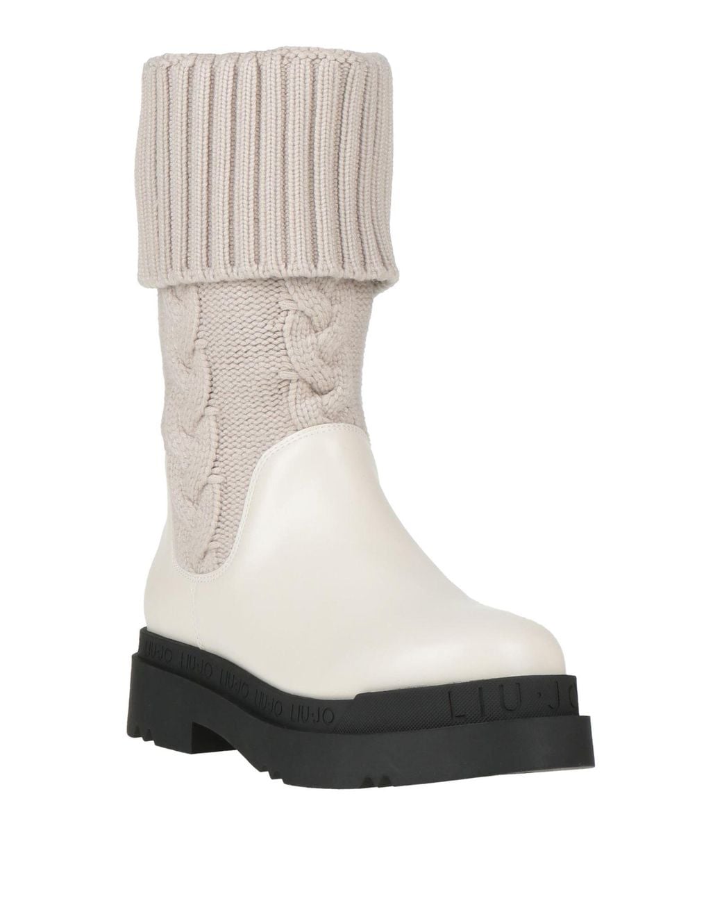 Liu Jo White Ankle Boots