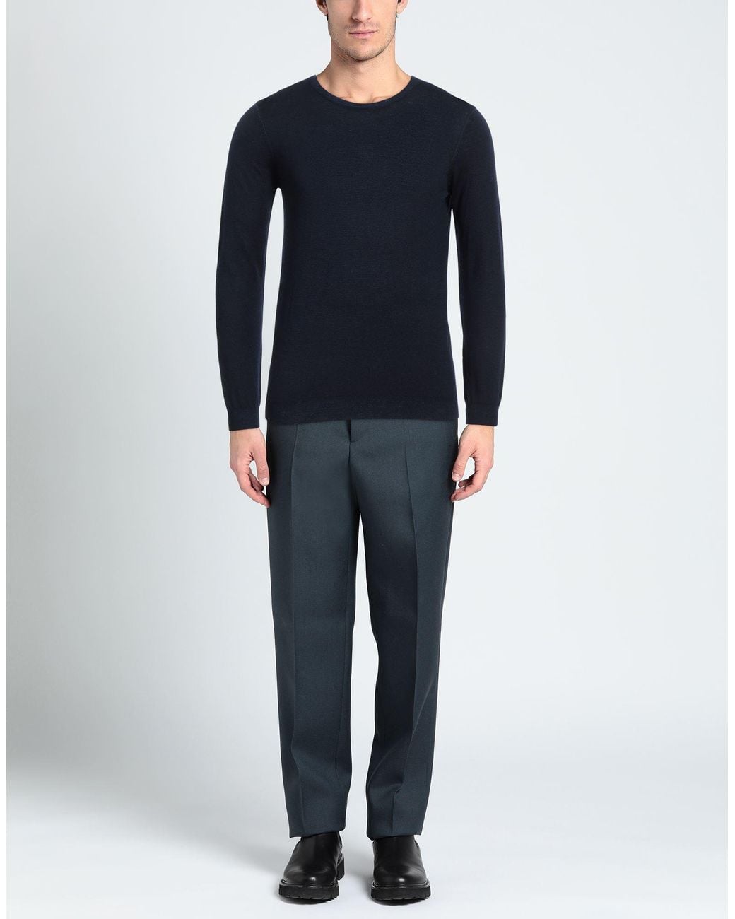 Daniele Alessandrini Blue Sweaters for men