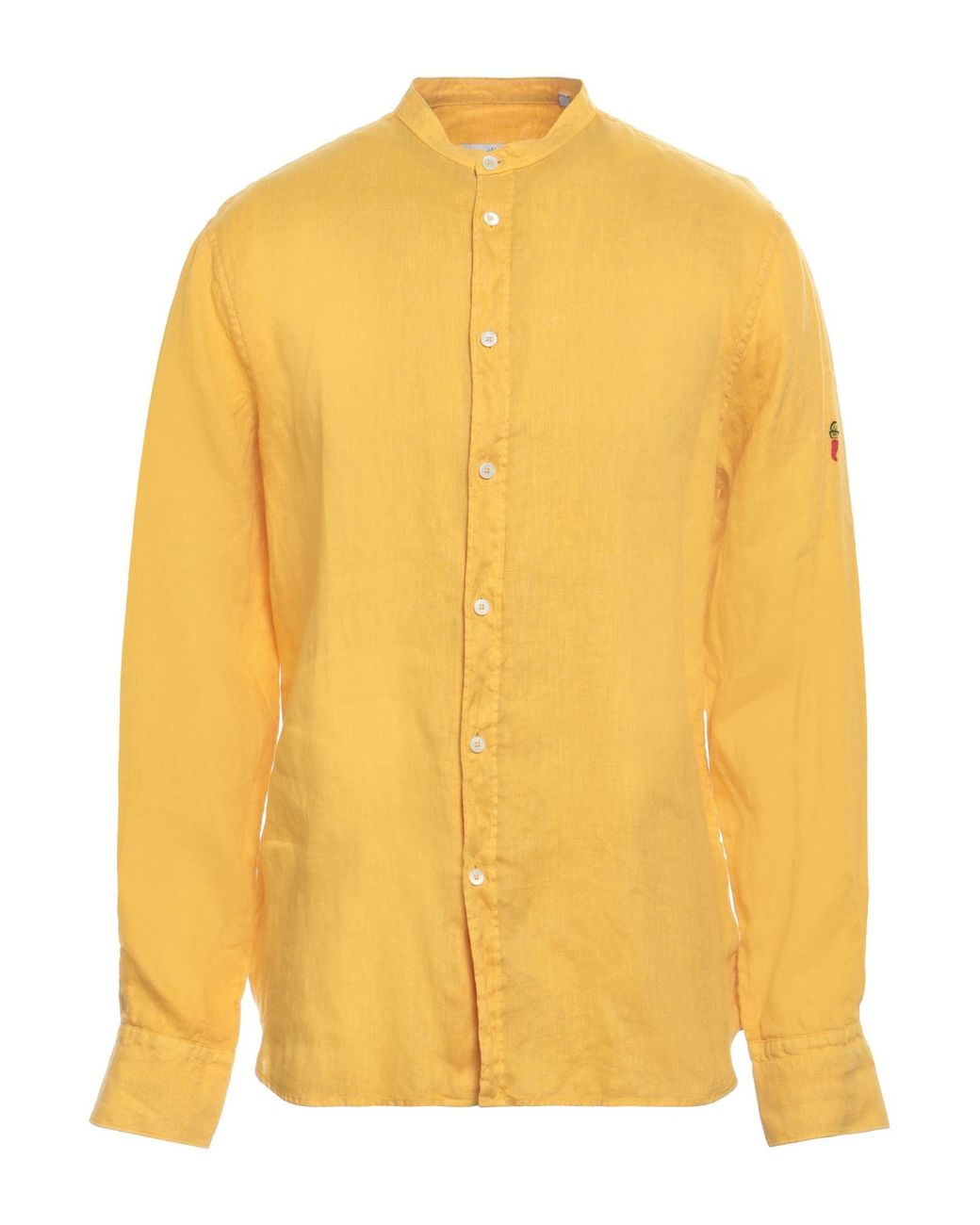 Cooperativa Pescatori Posillipo Yellow Shirt for men