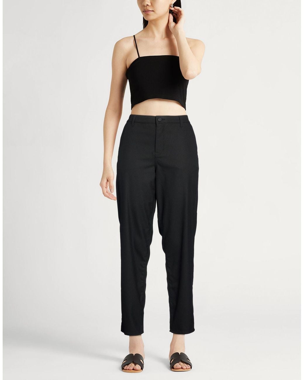 Emporio Armani Black Trouser