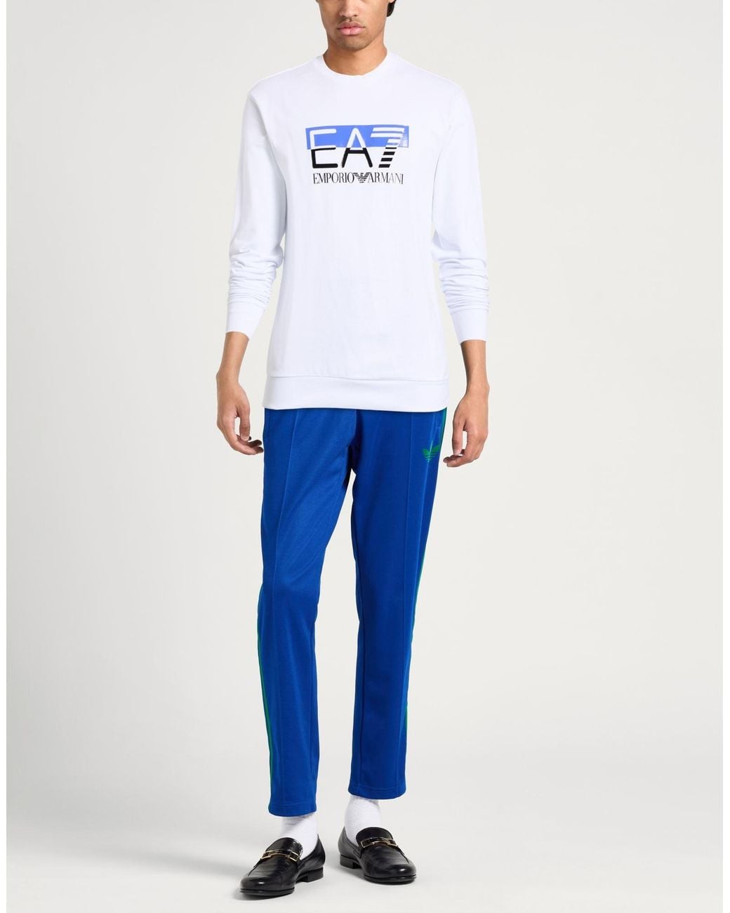 Sudadera EA7 de hombre de color White