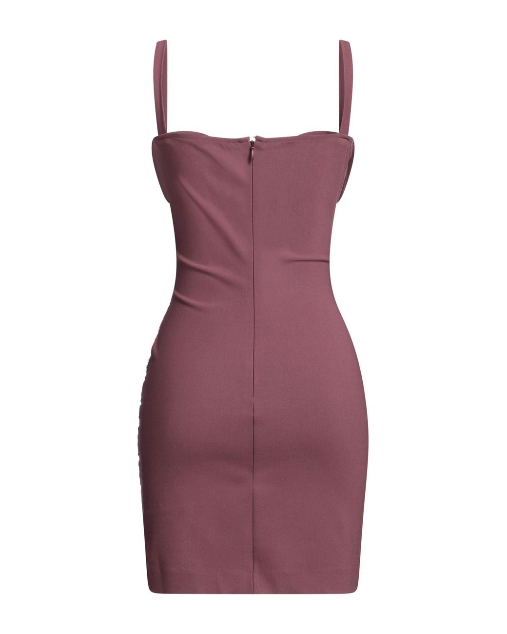 Nensi Dojaka Purple Mini Dress
