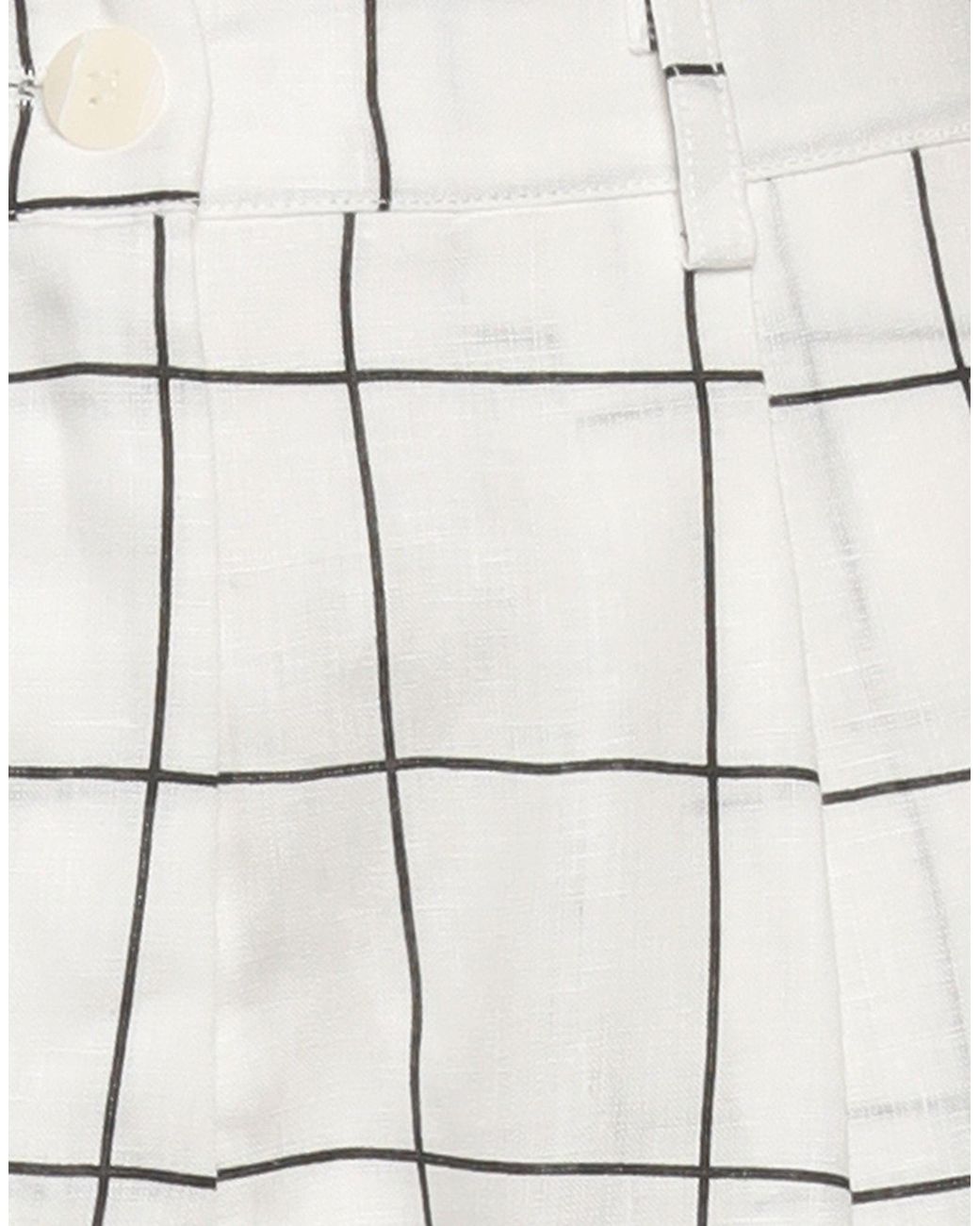 SOHO-T White Pants Linen