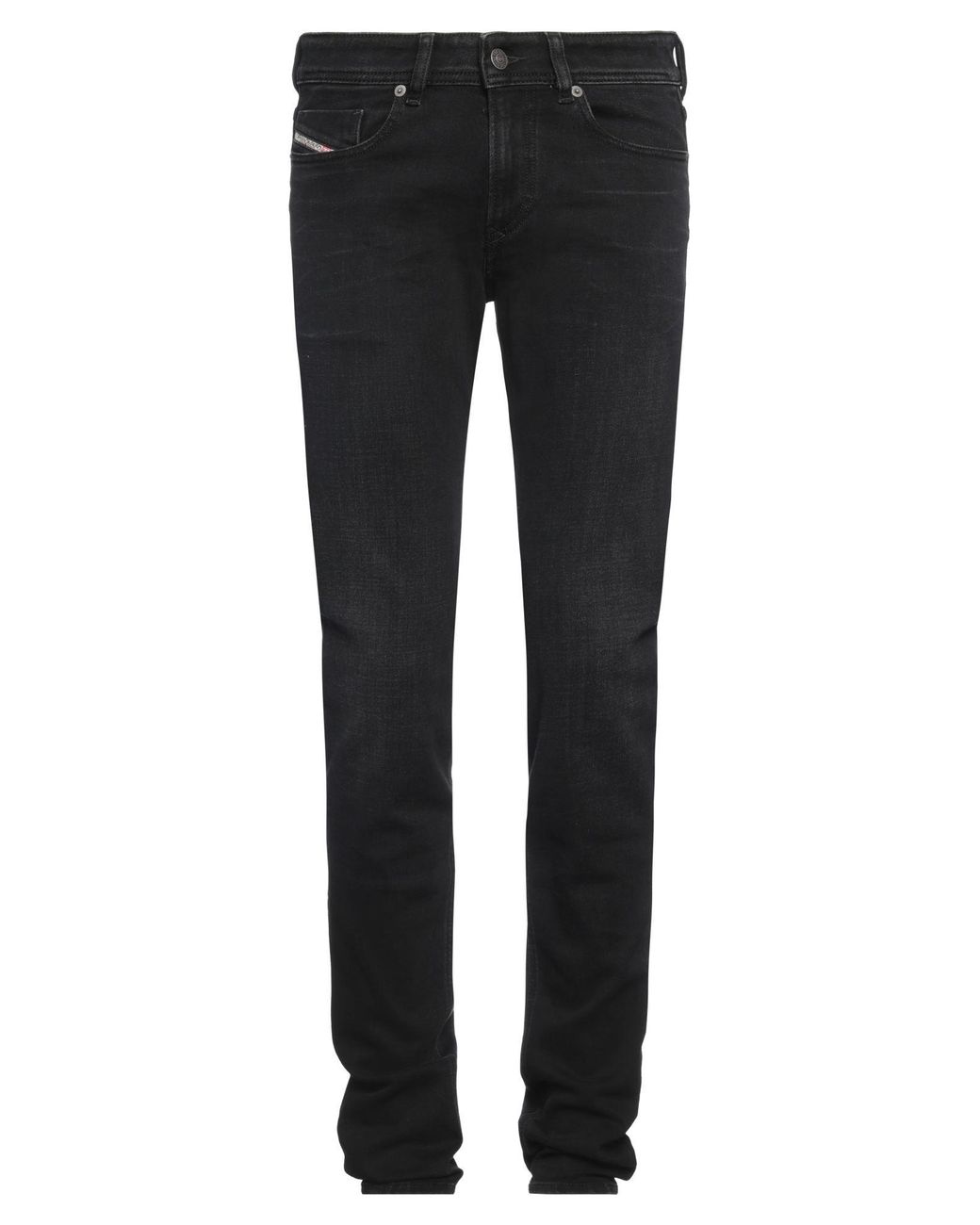 DIESEL Black Jeans Cotton, Polyester, Elastane for men