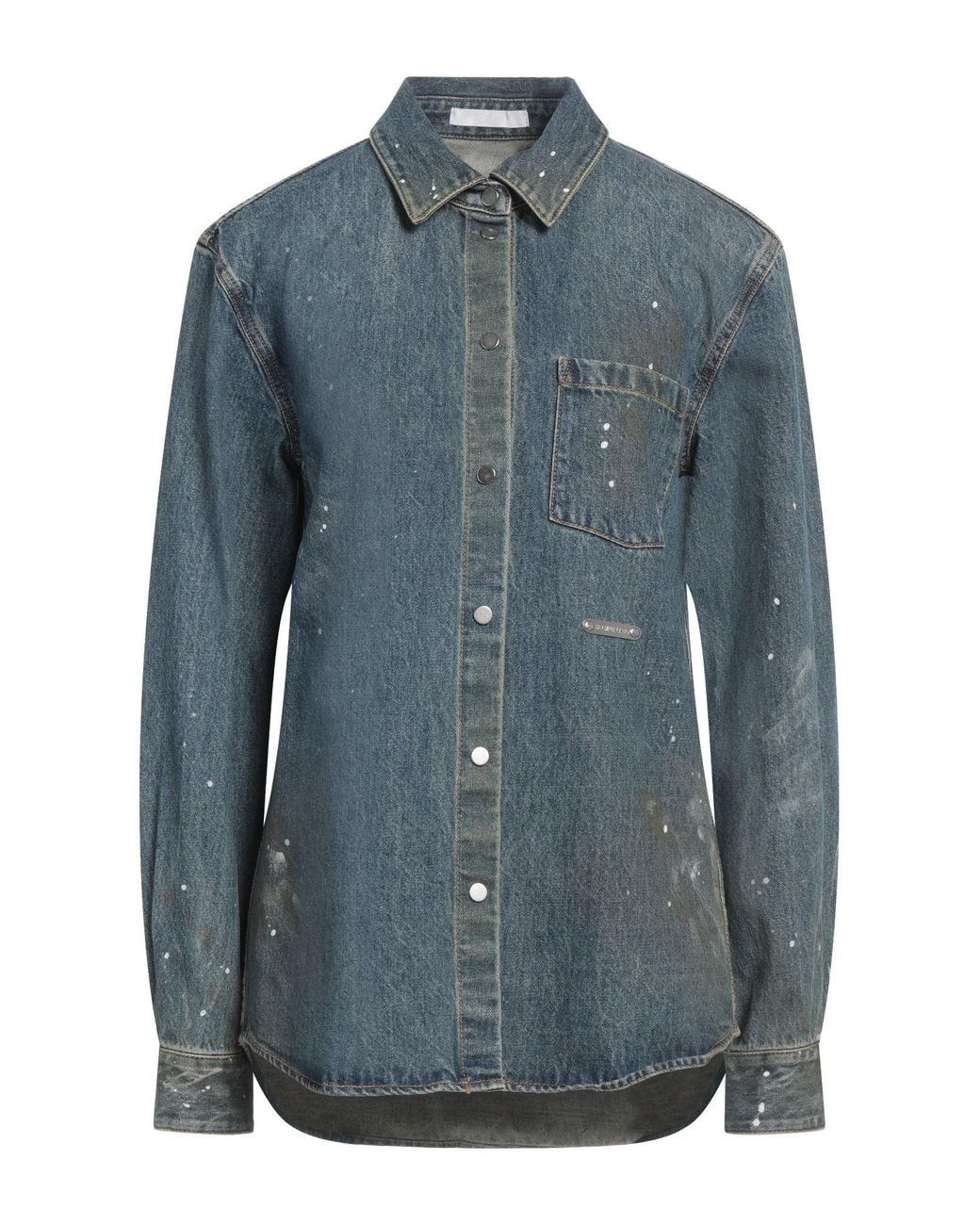 Helmut Lang Blue Denim Shirt