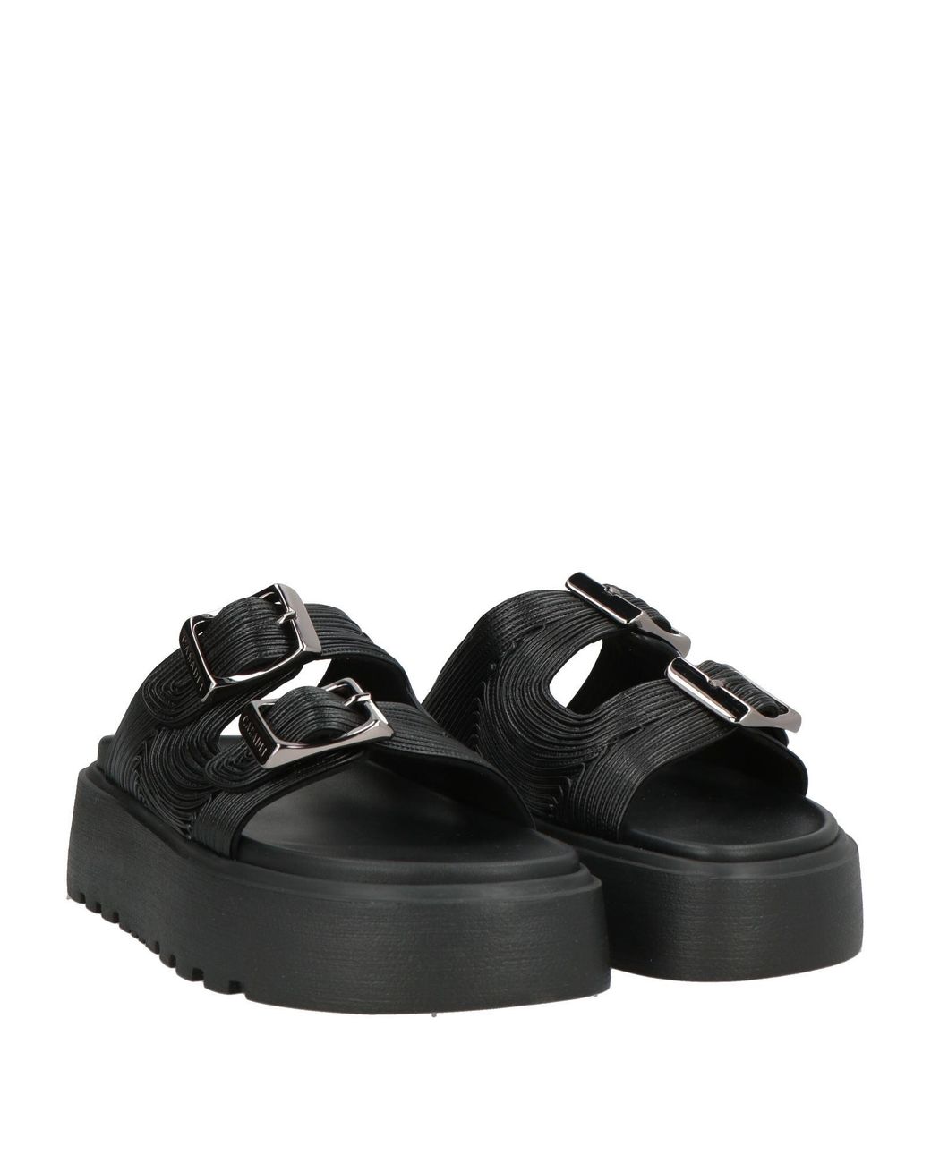 Casadei Black Sandals Synthetic Material