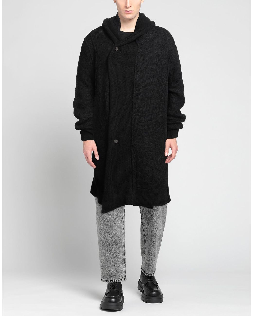 Masnada Black Cardigan for men