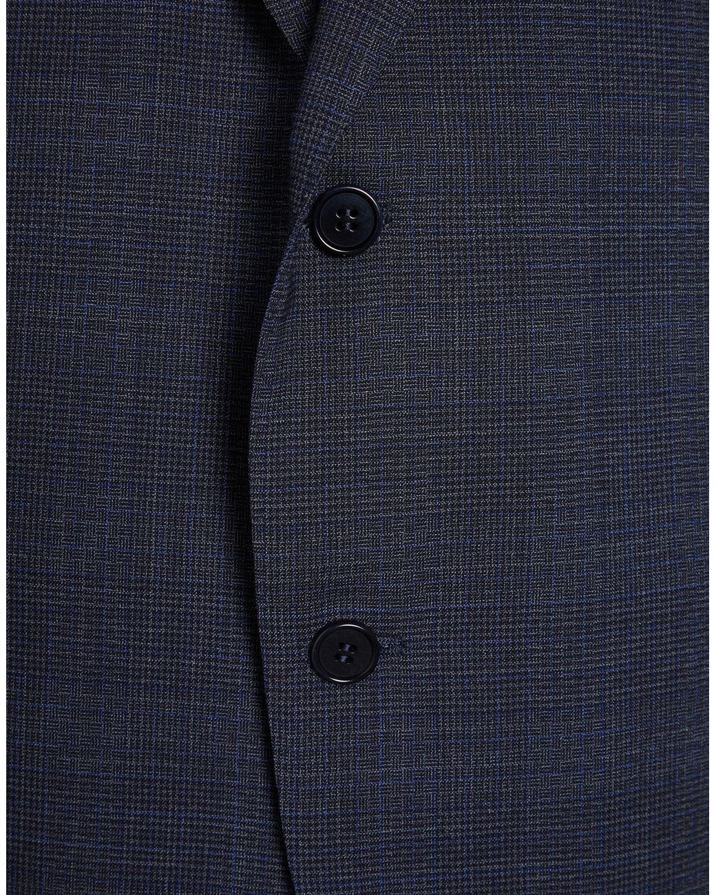 Canali Blue Suit Wool for men