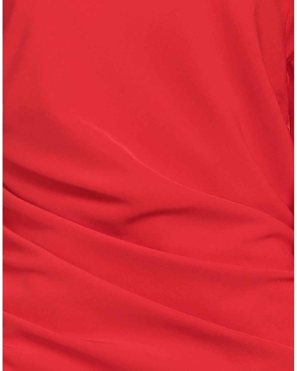 Jijil Red Mini Dress Polyester, Elastane