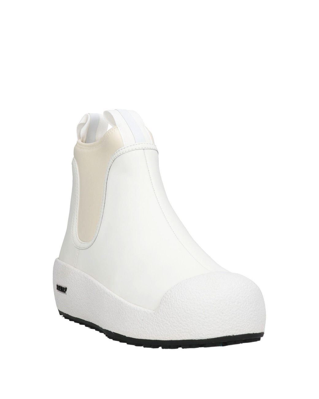 Bally White Stiefelette